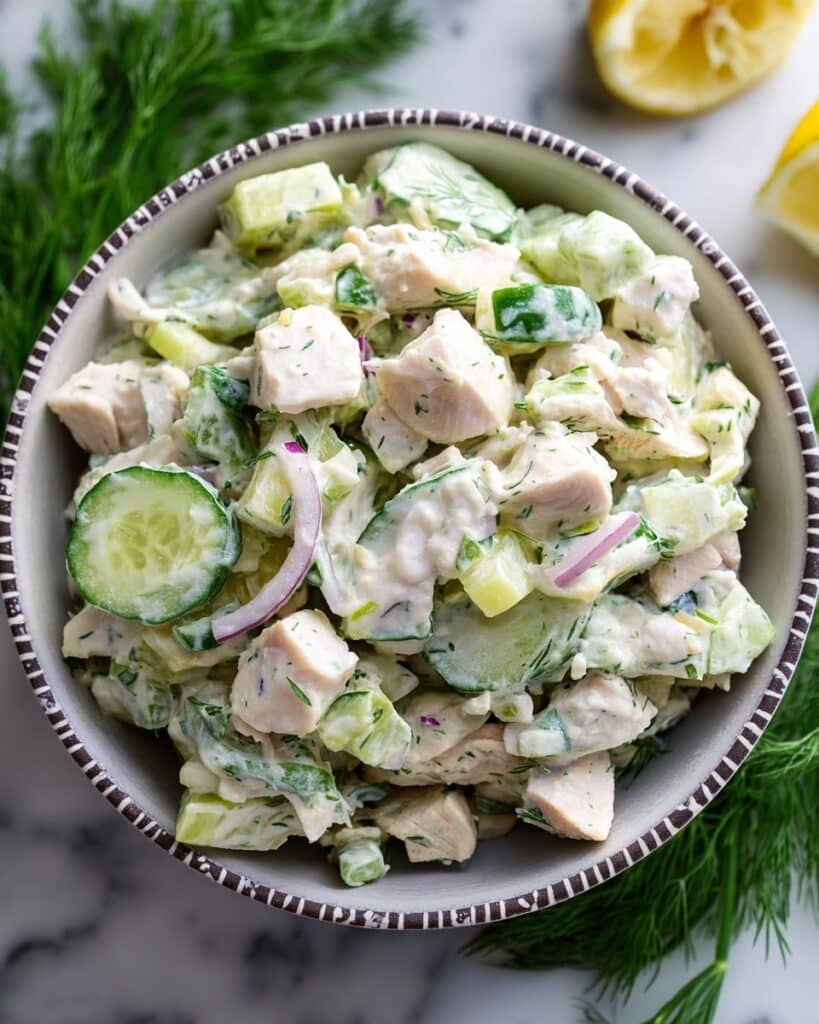 Tzatziki Chicken Salad Recipe