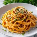 Pasta with Tomato Cream Sauce Recipe