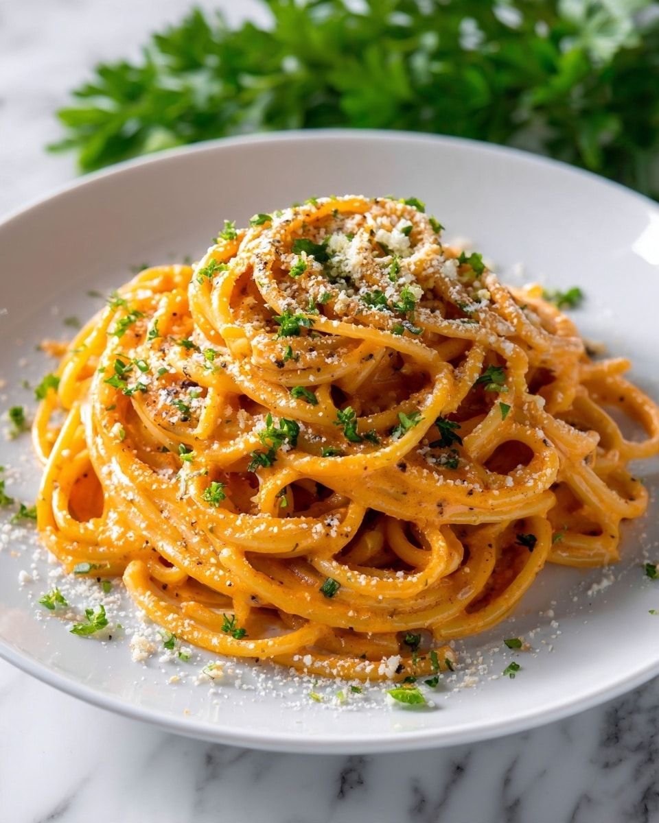 Pasta with Tomato Cream Sauce Recipe