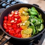 One Pot Creamy Pesto Pasta Recipe