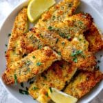 Panko Crusted Cod with Lemon and Herbs Recipe