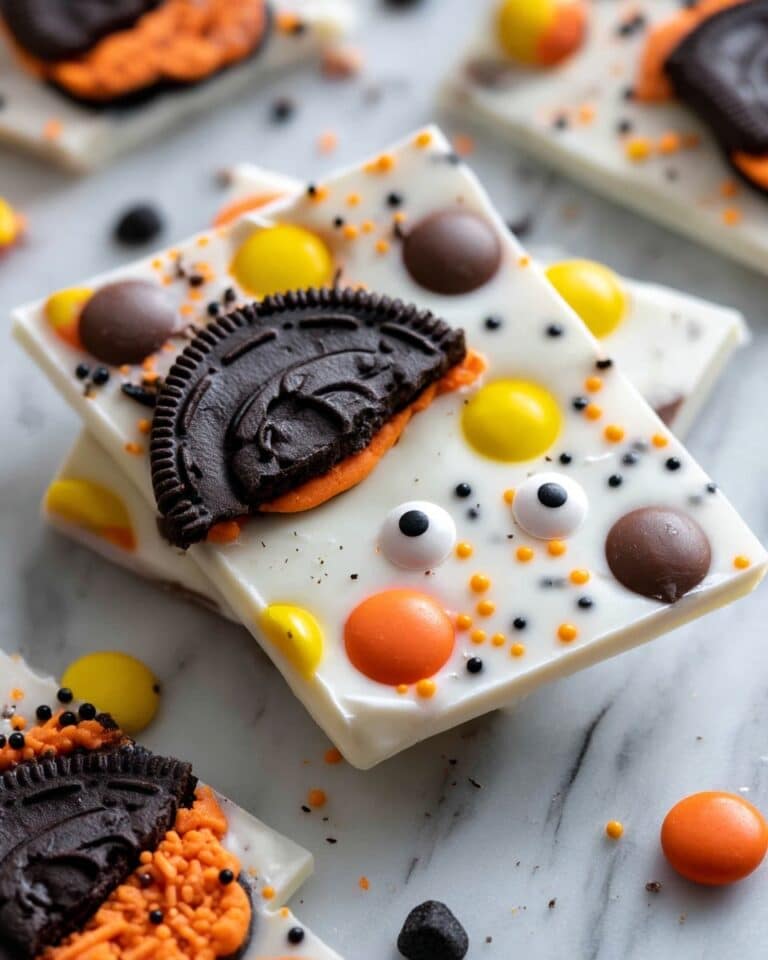 Spooky Halloween Oreo Bark Recipe