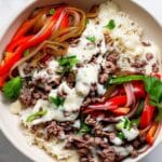 Philly Cheesesteak Bowl Recipe
