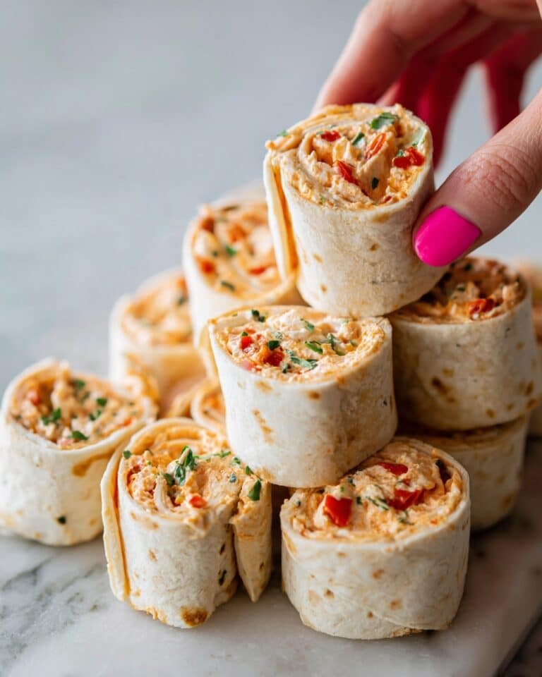 Chicken Taco Mexican Pinwheels Recipe