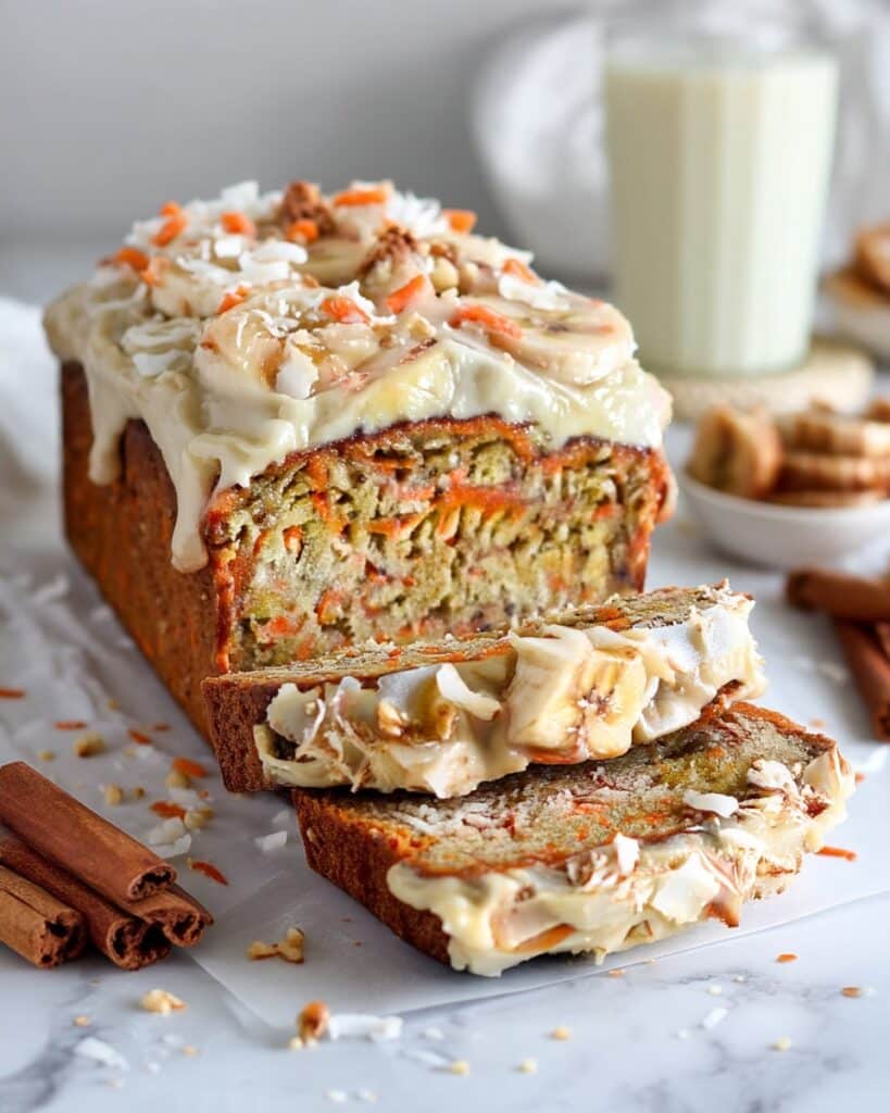 Carrot Cake Banana Bread Recipe