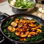 Easy Creamy Spinach Mushroom Lasagna Recipe