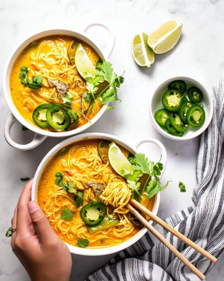 20-Minute Vegan Curry Ramen Recipe