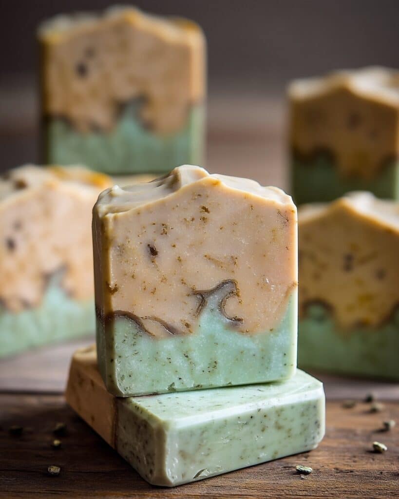 Dandelion Blossom and Leaf Infused Oil Cold-Processed Soap Recipe