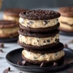 Peanut Butter-Filled Chocolate Sandwich Cookies Recipe