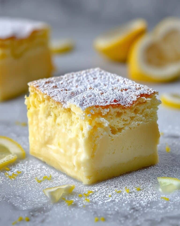 Lemon Custard Cake Recipe