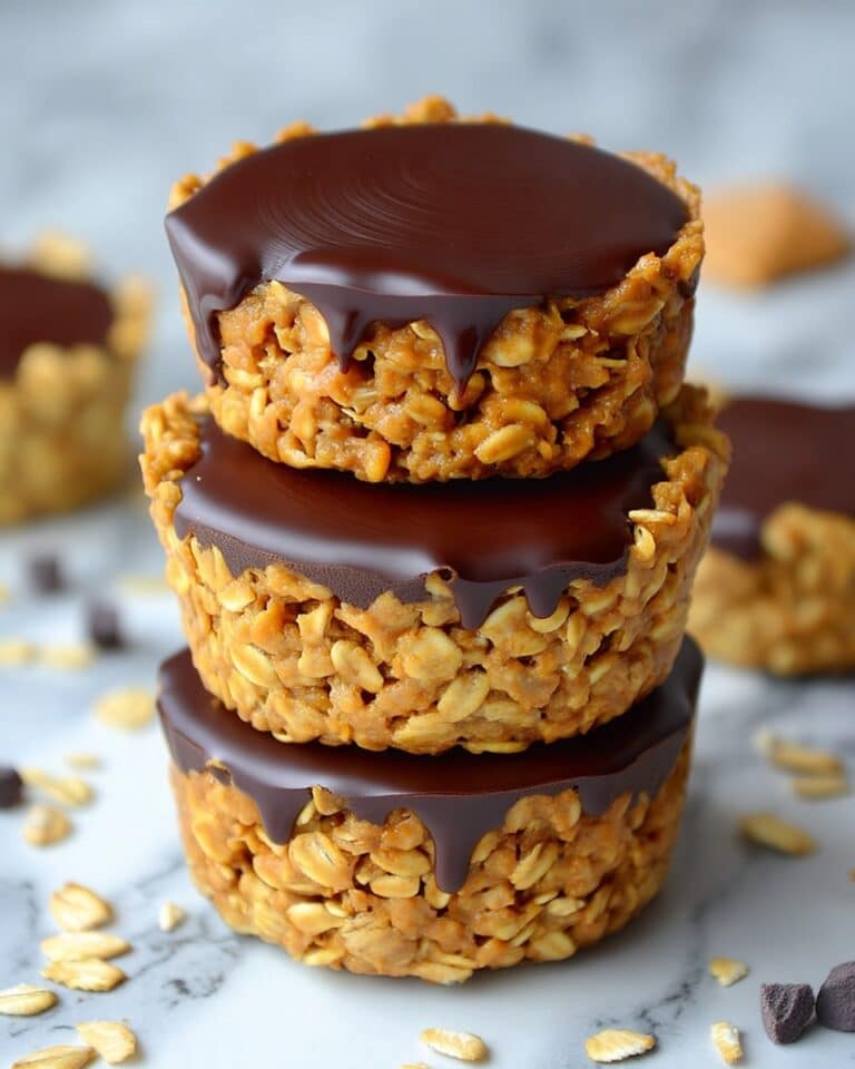 No Bake Peanut Butter Granola Cups Recipe