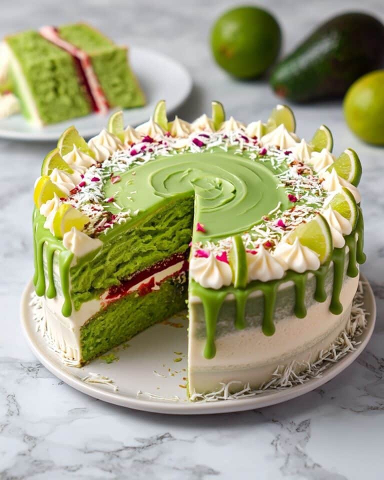 Vegan Avocado Lime Cake Recipe