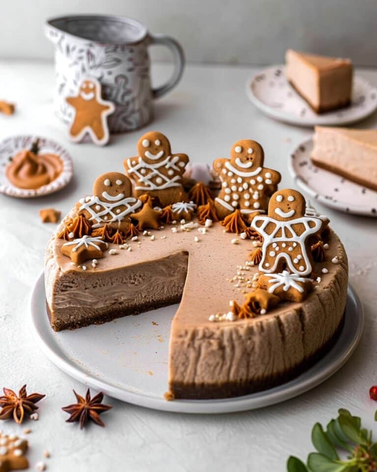 Vegan Gingerbread Cheesecake Recipe