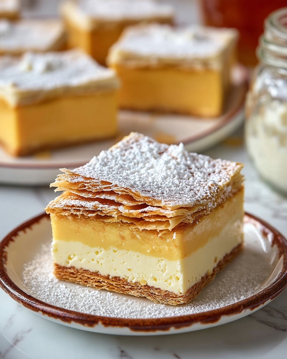 Vegan Vanilla Slice Recipe