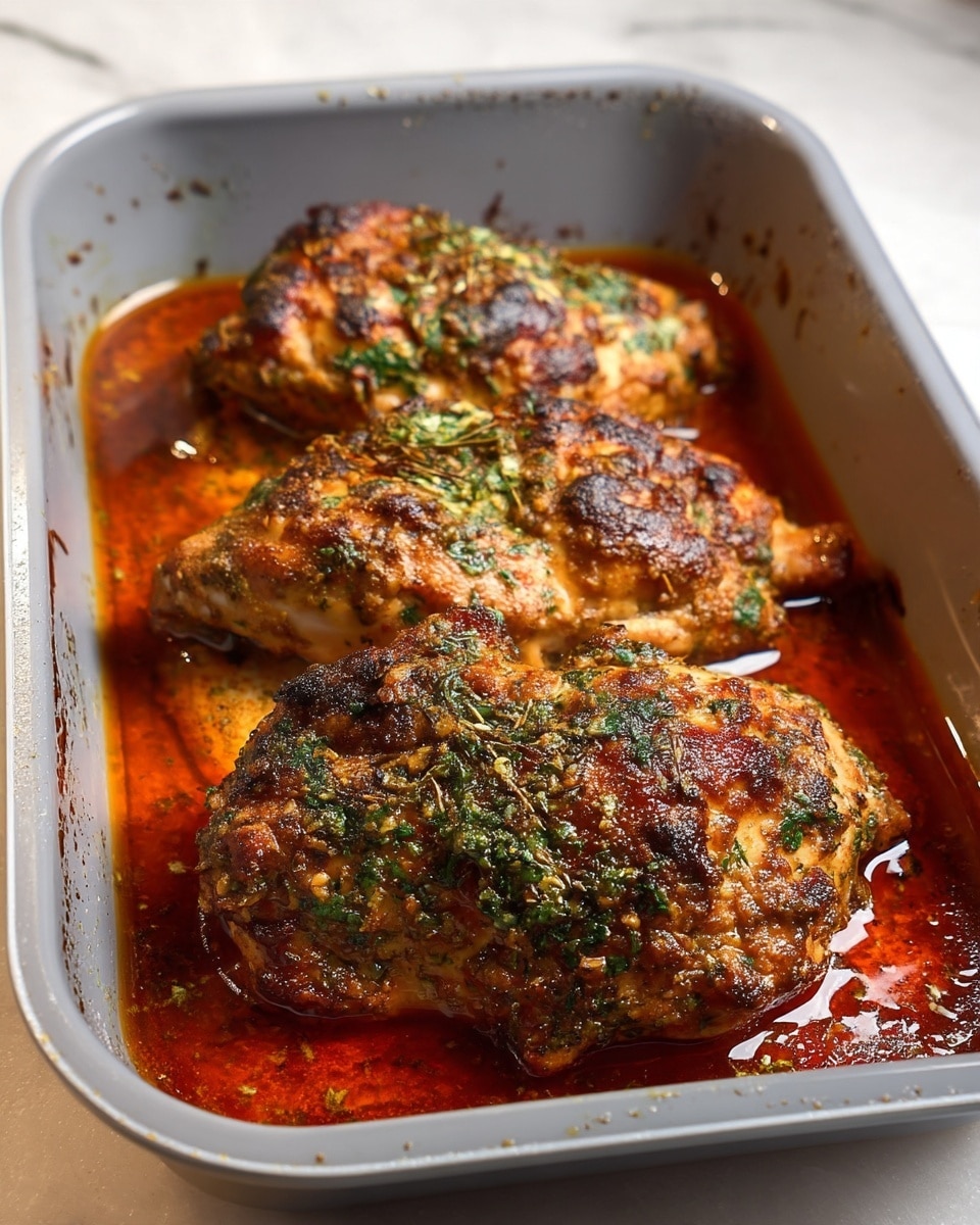 A wooden cutting board on a white marbled surface holds a large amount of sliced cooked chicken, arranged in uneven layers. The chicken pieces are light brown with a golden crust and visible herbs and spices on top, giving a textured and flavorful look. Around the board, there are some juicy drippings and small bits of chicken. At the bottom edge of the image, a white bowl filled with reddish-brown sauce is partially visible. photo taken with an iphone --ar 4:5 --v 7