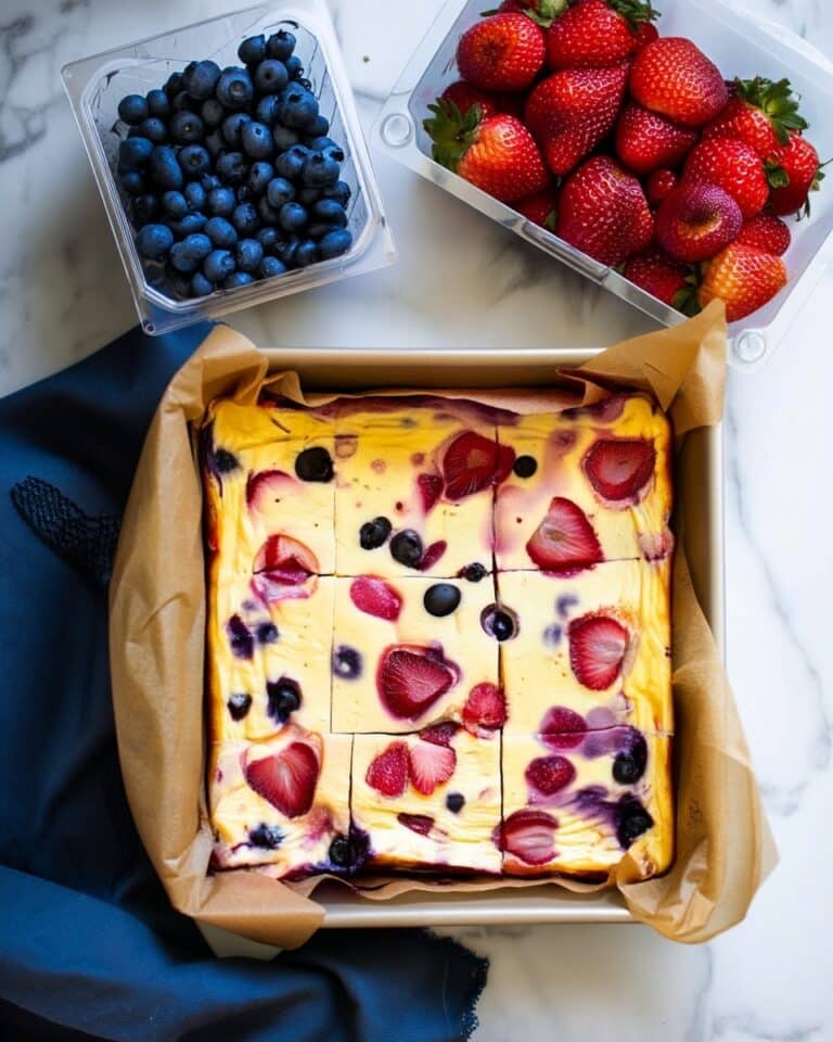 Baked Yogurt with Berries Recipe