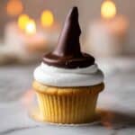 Fluffy & Moist Harry Potter Sorting Hat Cupcakes with Butterscotch Filling Recipe