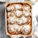 Soft & Fluffy Easy Vegan Cinnamon Rolls (Overnight Option) Recipe
