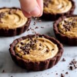 Mini Vegan Peanut Butter Pies with Chocolate Cookie Crusts Recipe