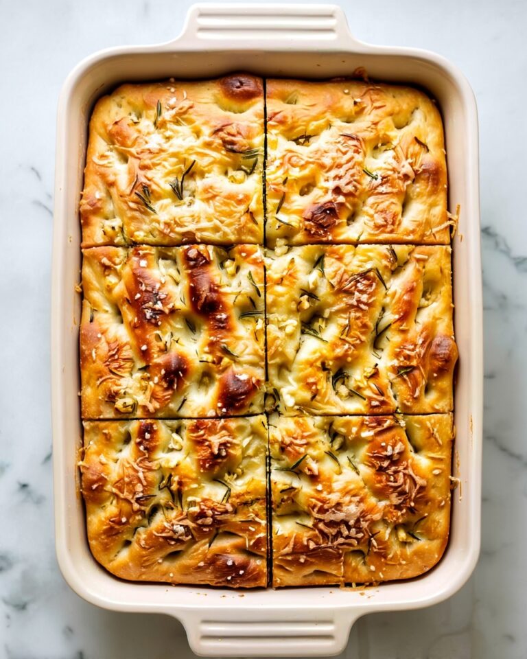 Gluten Free Garlic Parmesan Focaccia Bread Recipe