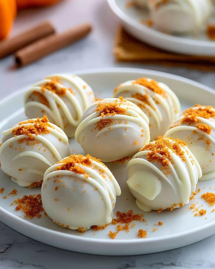 No-Bake Pumpkin Cheesecake Balls Recipe