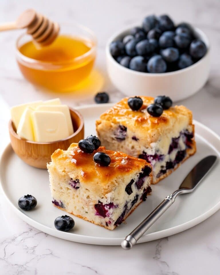 Blueberry Biscuits with Honey Butter Recipe