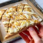 No-Bake Pumpkin Spice Latte Protein Rice Cake Bark Recipe