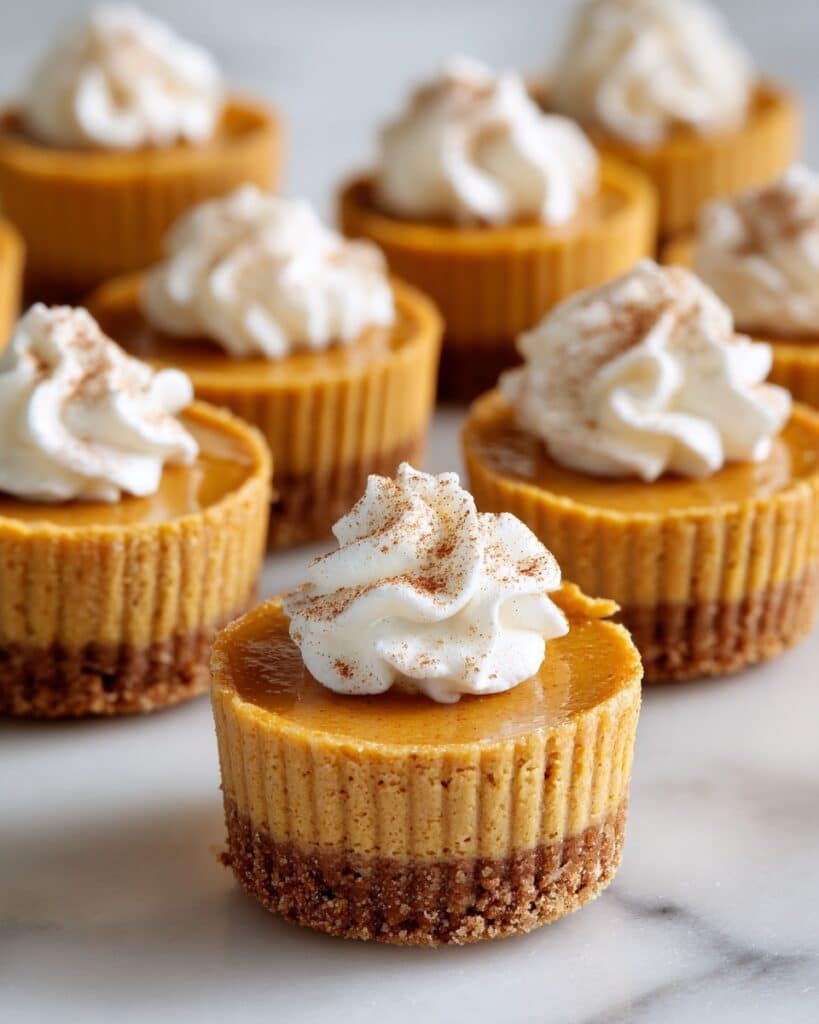 Vegan Mini Pumpkin Pies with Graham Cracker Crust Recipe