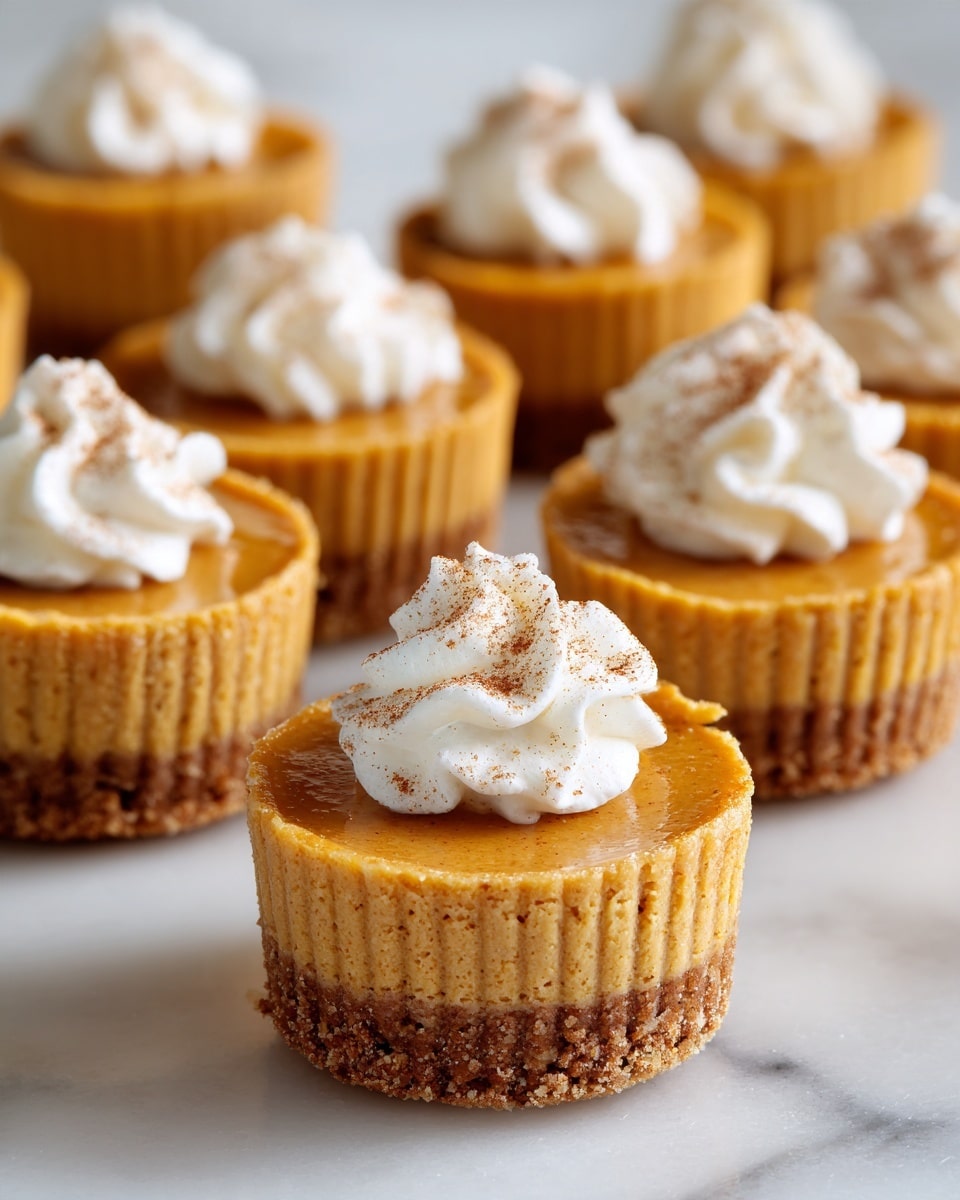 Vegan Mini Pumpkin Pies with Graham Cracker Crust Recipe