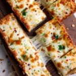 Cheesy Roasted Garlic Bread Recipe