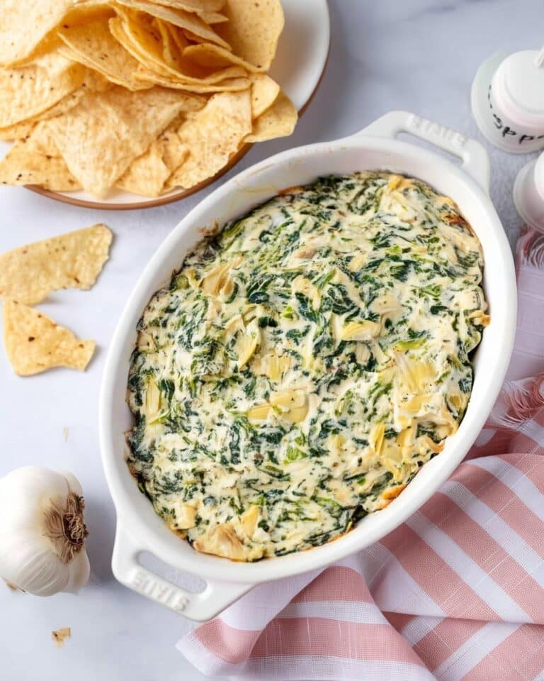 Baked Spinach and Artichoke Dip Recipe