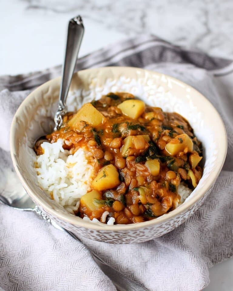 Easy Lentil Potato Curry (Vegan, Gluten-Free, Indian Style) Recipe