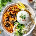 Eggplant Curry with Chickpeas and Coconut Milk Recipe