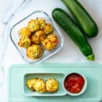 Baked Zucchini Tots with Cheese and Chives Recipe