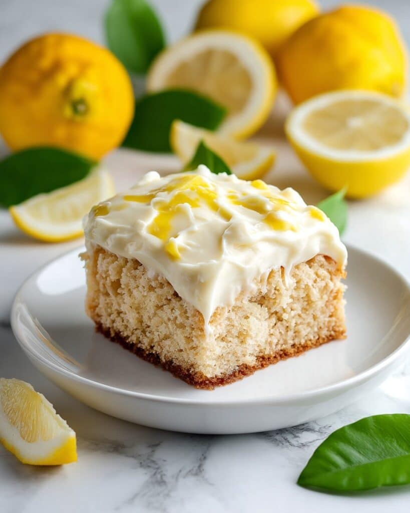 Vegan Lemon Tres Leches Cake Recipe