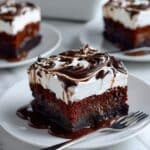 Marshmallow Chocolate Poke Cake Recipe