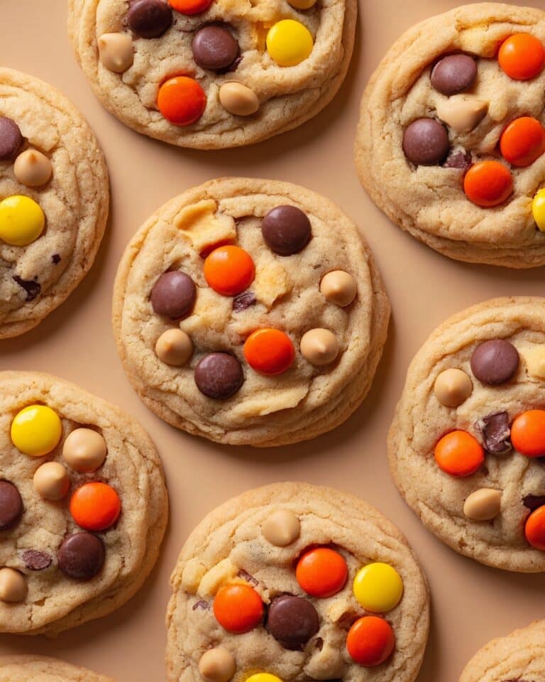 Reese’s Pieces Peanut Butter Cookies Recipe