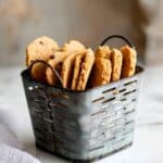 Oven-Baked Almond Flour Crackers with Indian or Italian Spices Recipe