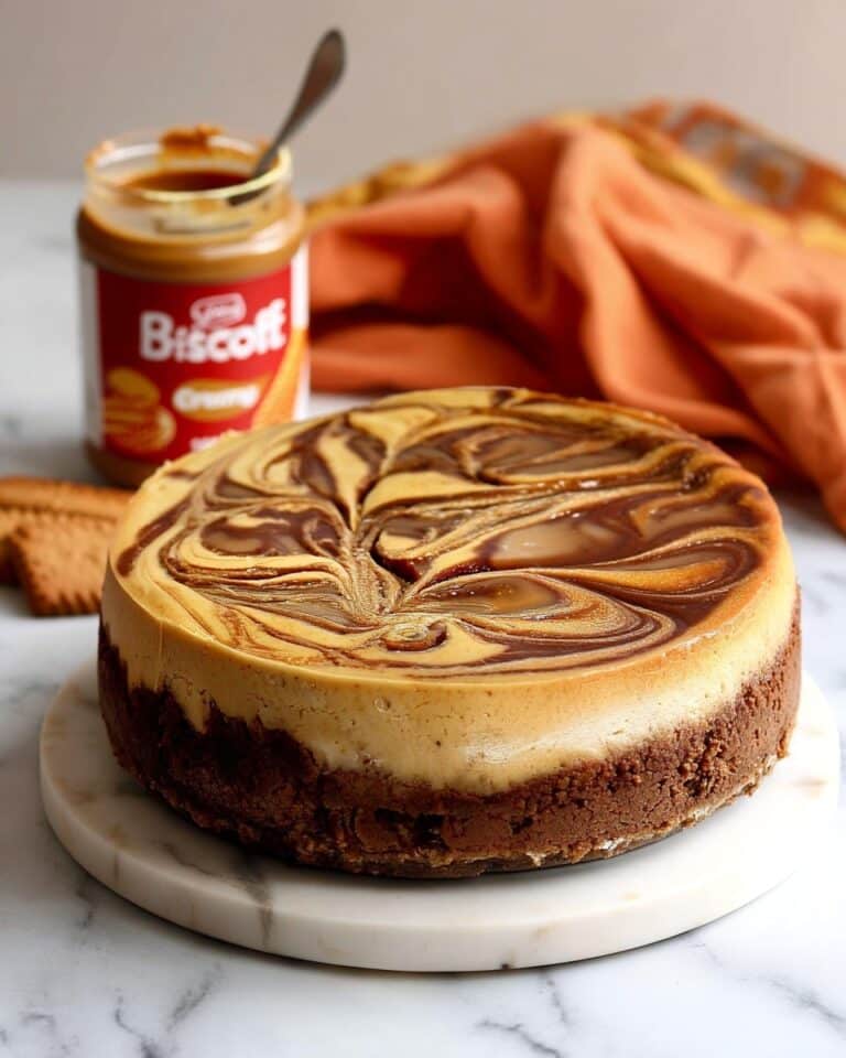 Biscoff Pumpkin Cheesecake Recipe