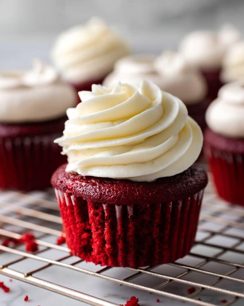 One Bowl MOIST Vegan Red Velvet Cupcakes Recipe