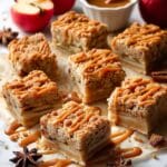Vegan Caramel Apple Crumble Bars Recipe