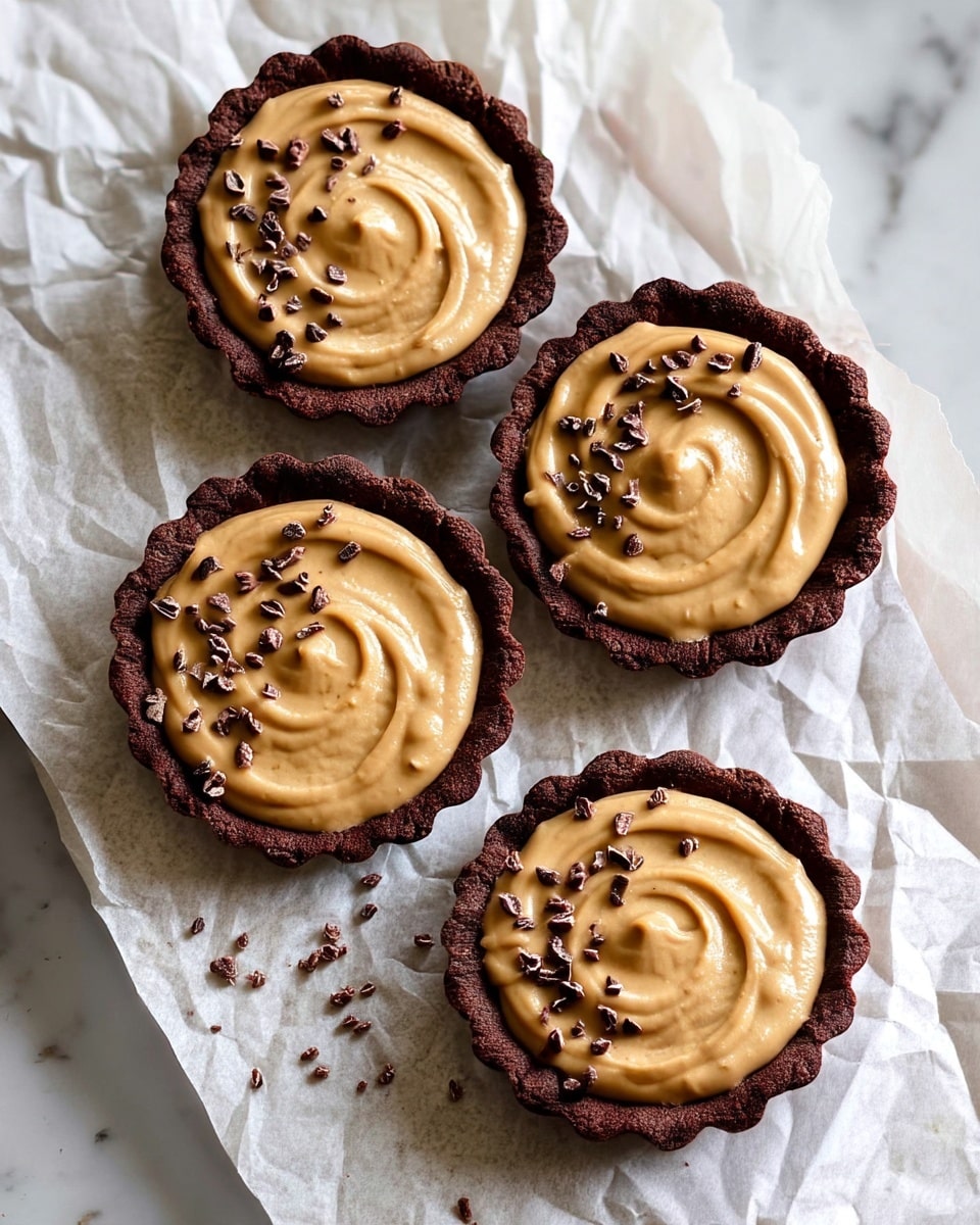 Top-down professional food photography flat lay style bright white marble countertop neatly arranged, evenly spaced, tidy, clean organized layout Include: bowl of almond flour, small bowl of unsweetened cocoa powder, small plate of melted vegan butter, small bowl of date sugar, bowl of smooth peanut butter pie dip with visible creamy texture bright soft natural lighting, sharp focus, high detail textures, realistic reflections, professional DSLR look, 4K no finished dish, no cooked food, no hands, no text, no watermark, no brand logos --ar 4:5 --v 7