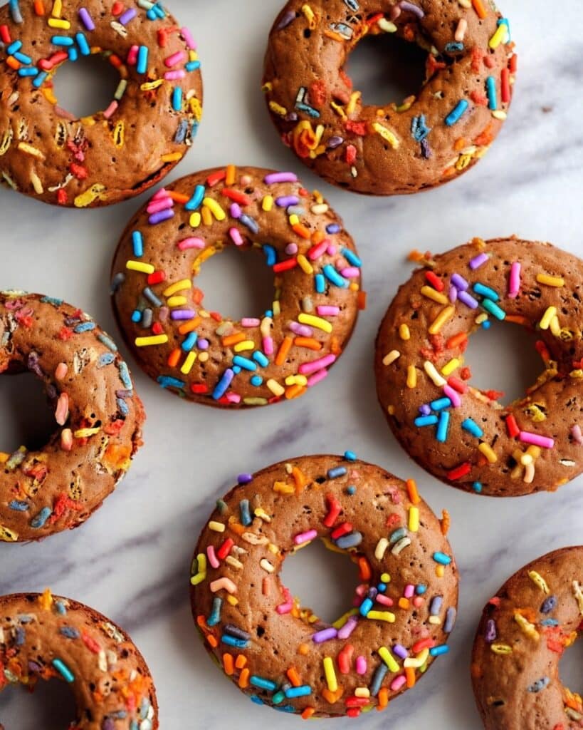 Banana Oat Baked Donuts Recipe