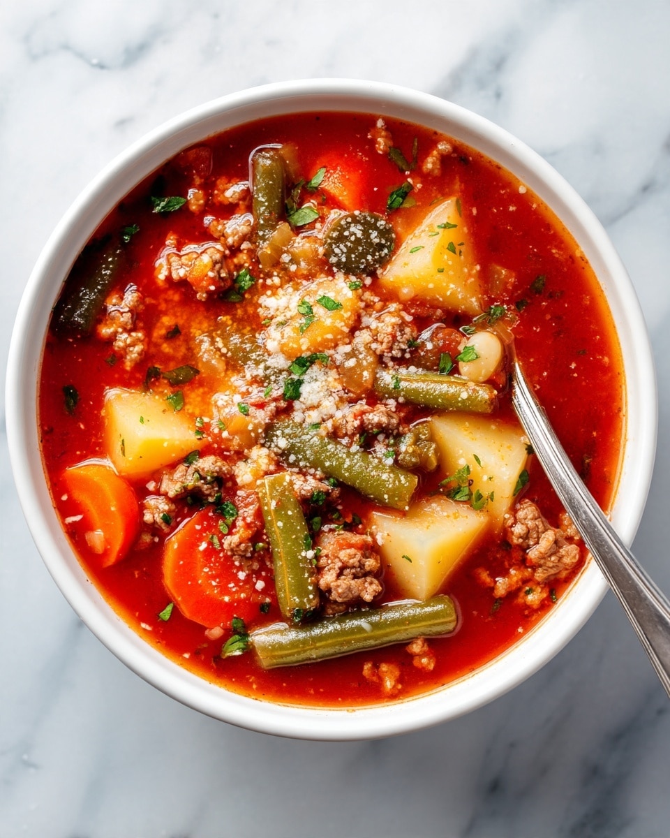 Ground Turkey Vegetable Soup Recipe