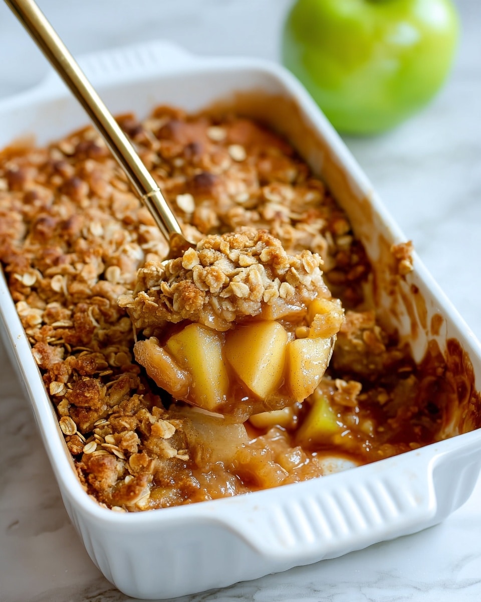 Easy Apple Crisp With Peanut Butter Recipe