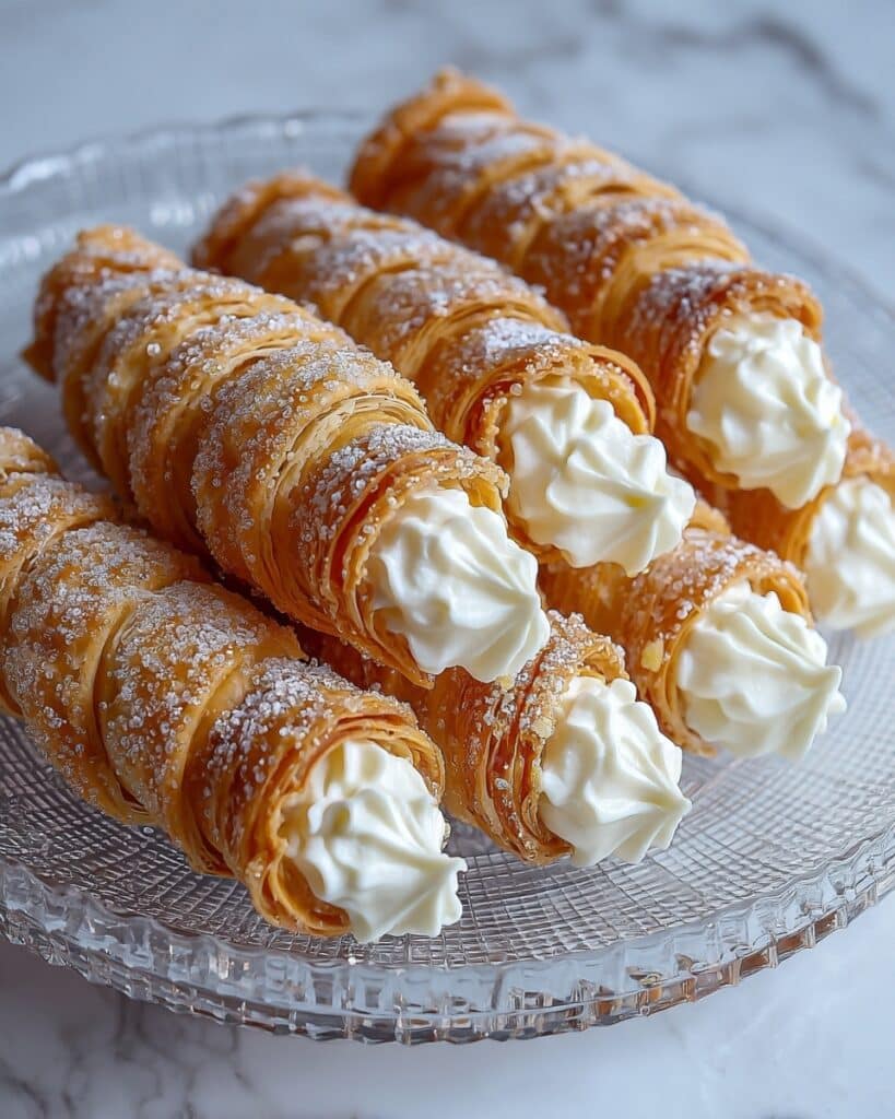 Homemade Cream Horns Recipe